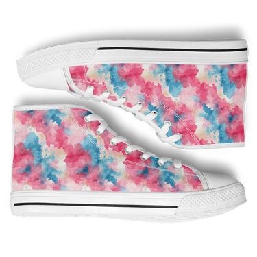 Chokefish™ Urban Peak Retro High Tops-Acid-Wash-001